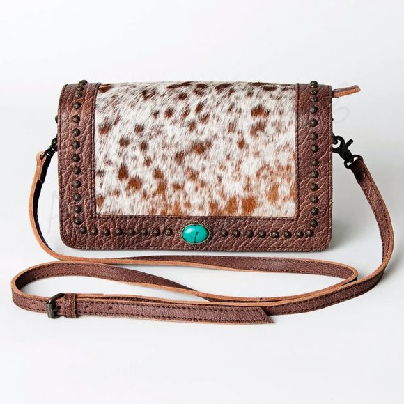 American Darling Hair on Hide Crossbody Purse